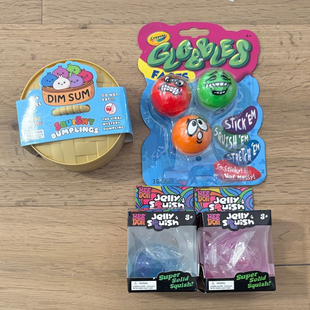 Peeps Yellow Chick Squishy + Assorted Squish Bundle. Short sale!